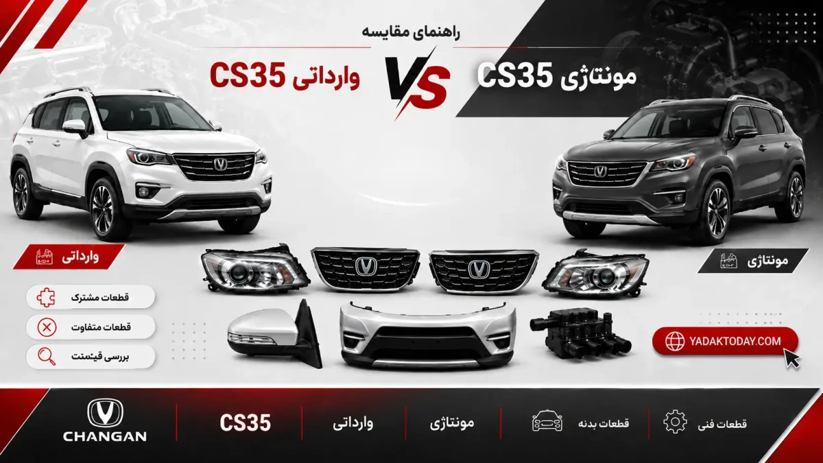 تفاوت چانگان CS35 وارداتی و مونتاژی